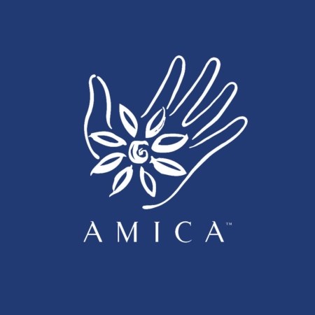Amica Logo Design | Dossier Creative | Repositioning of Senior Communities