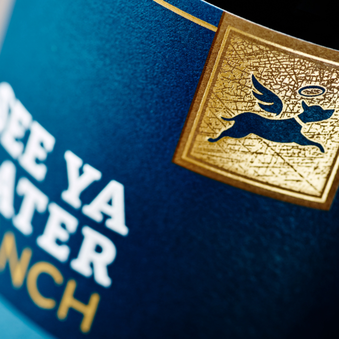 See Ya Later Ranch Wine Label Design | Dossier Creative | Winery Love Story Rebrand