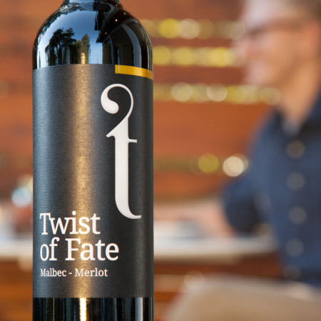 Twist of Fate Wine Label Design | Dossier Creative | New Product Pipeline