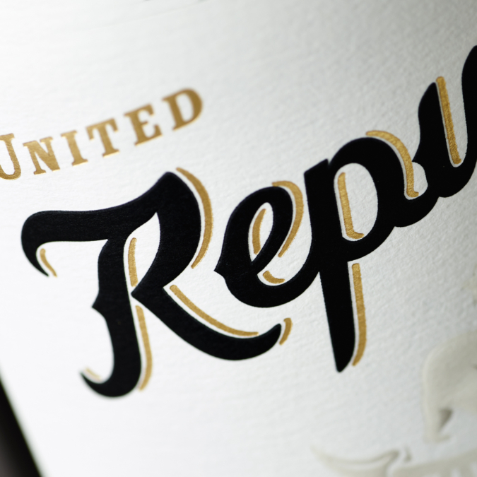 Republic Wine Label Design | Dossier Creative | Independent Brand