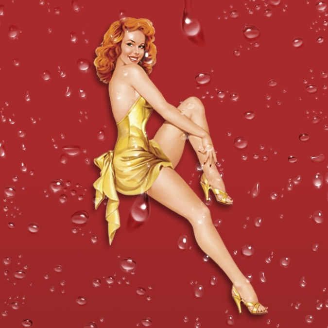 Old Milwaukee Pin Up Girl | Dossier Creative