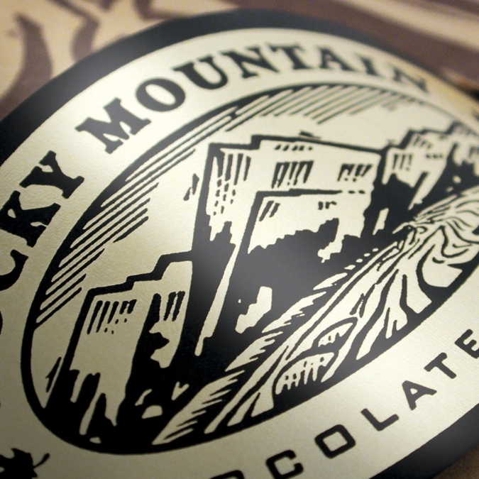 Rocky Mountain Chocolate Logo | Dossier Creative | Canadian Chocolate Innovation