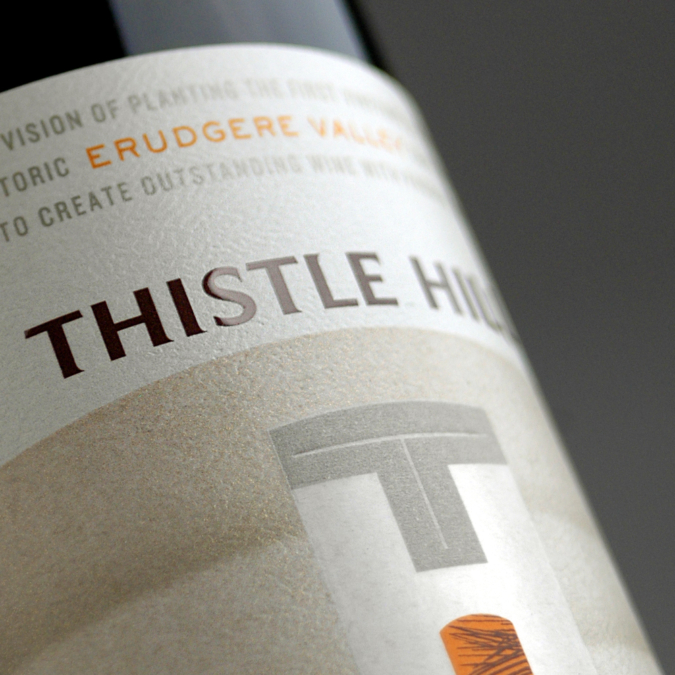 Thistle Hill Wine Label Design | Dossier Creative