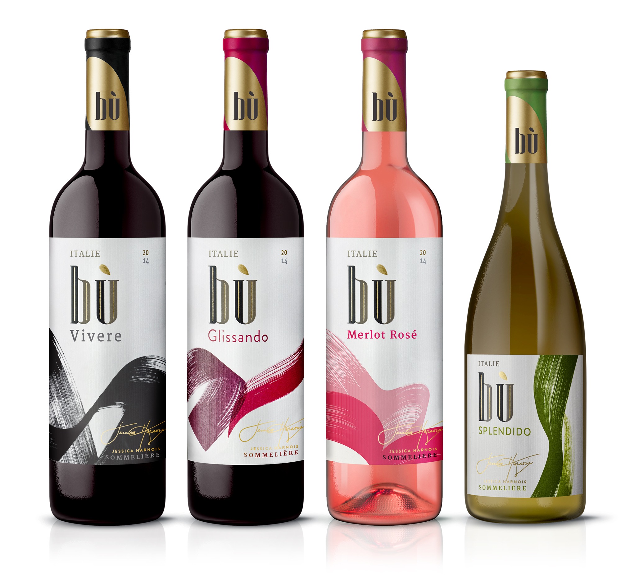 Bu Italie Wine Label Design | Dossier Creative | Cross Channel Wine Brand with Boutique Flair