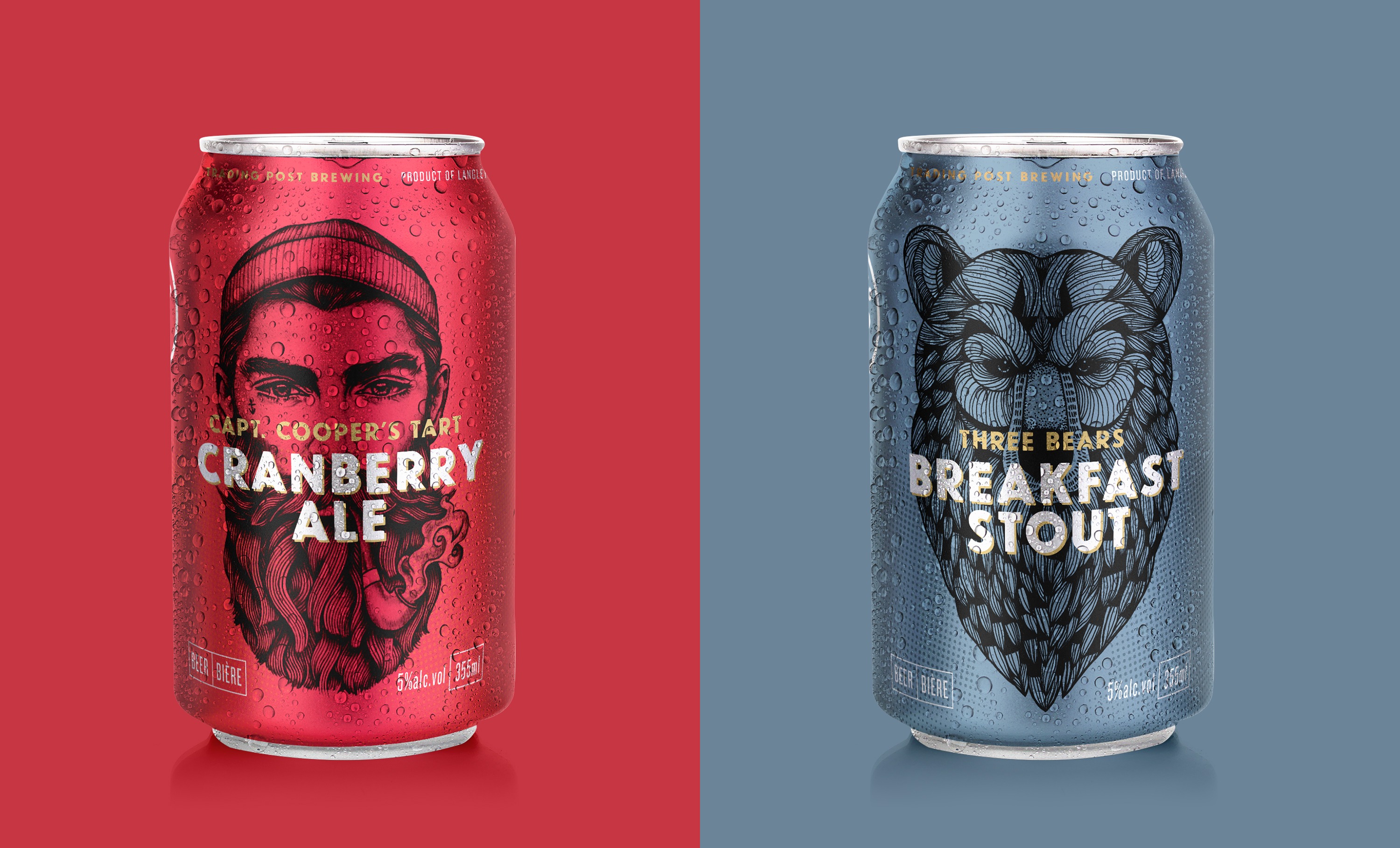 Trading Post Brewery | Cranberry Ale & Breakfast Stout | Dossier Creative | Crafting a Brewery Experience