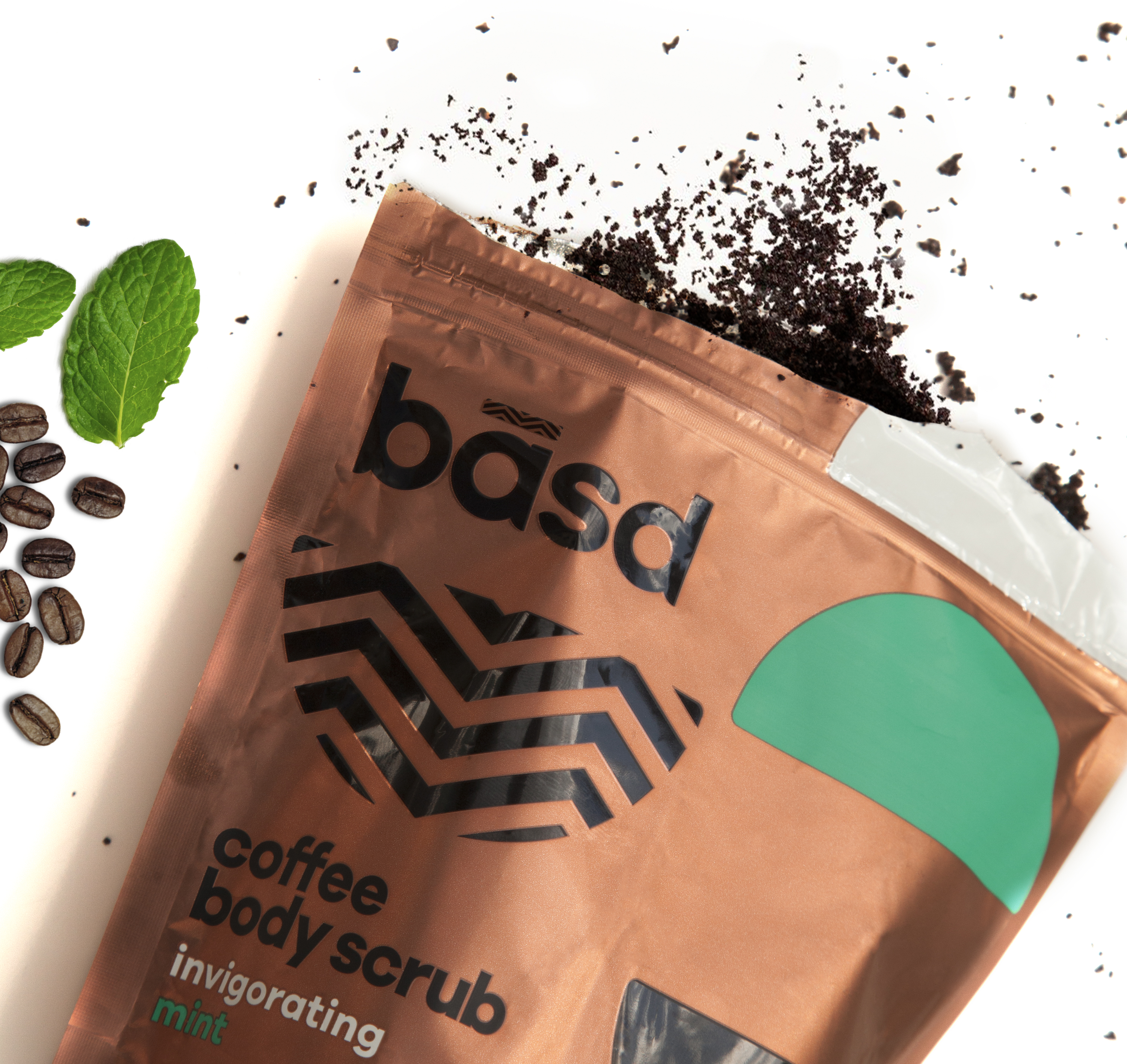 Basd Coffee Scrub | Dossier Creative | Plant-Based Body Product
