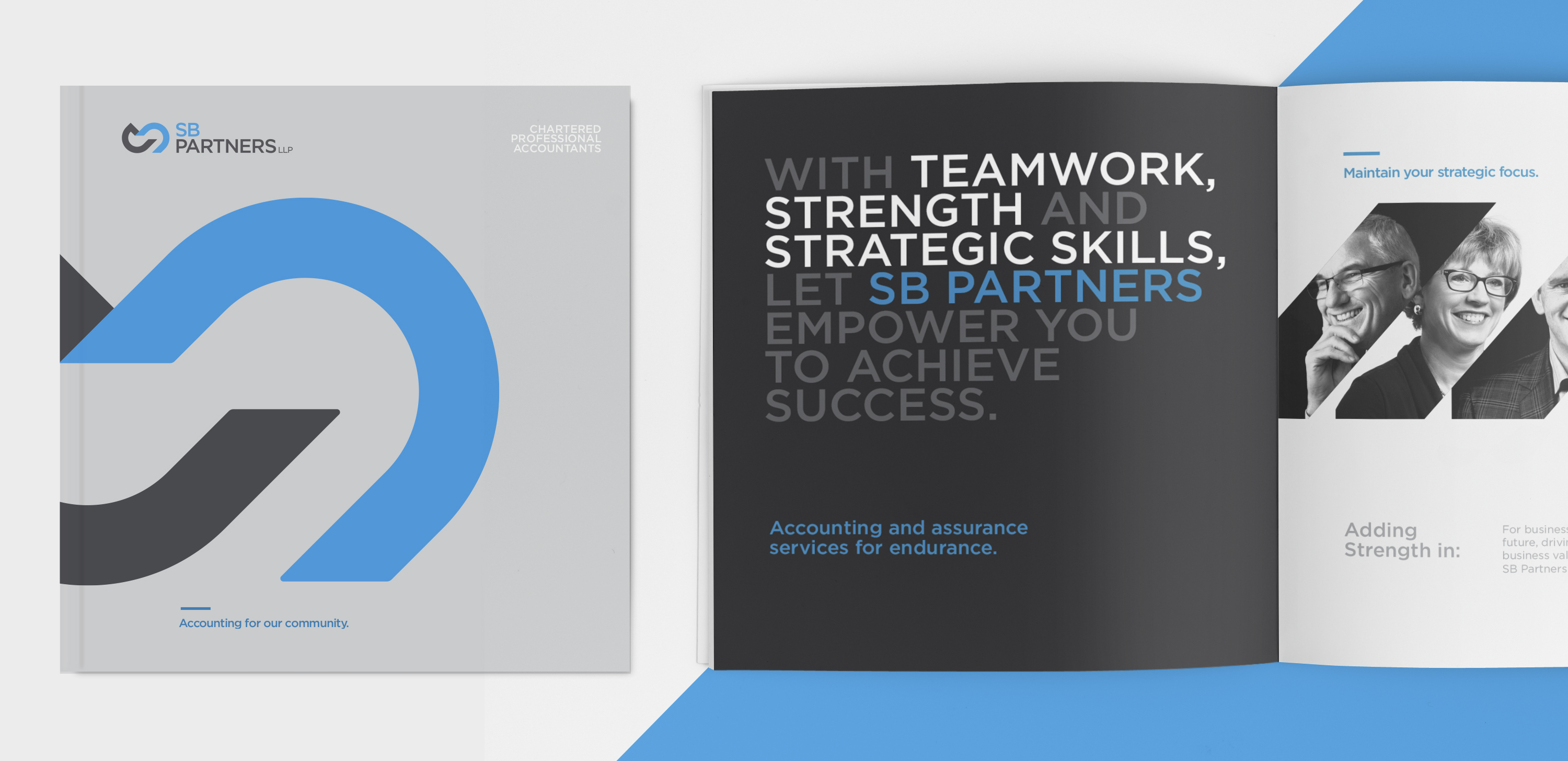 SB Partners Brochure | Dossier Creative | Collaborative Rebrand