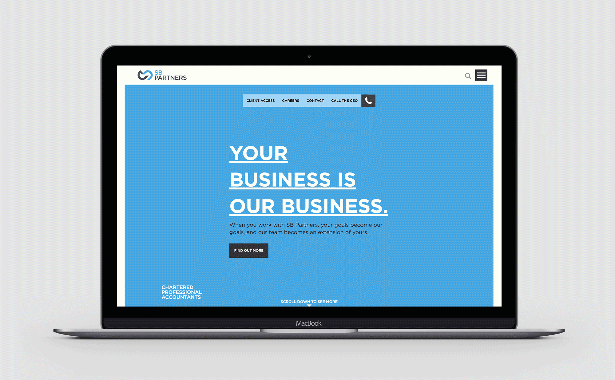 SB Partners Website | Dossier Creative | Collaborative Rebrand