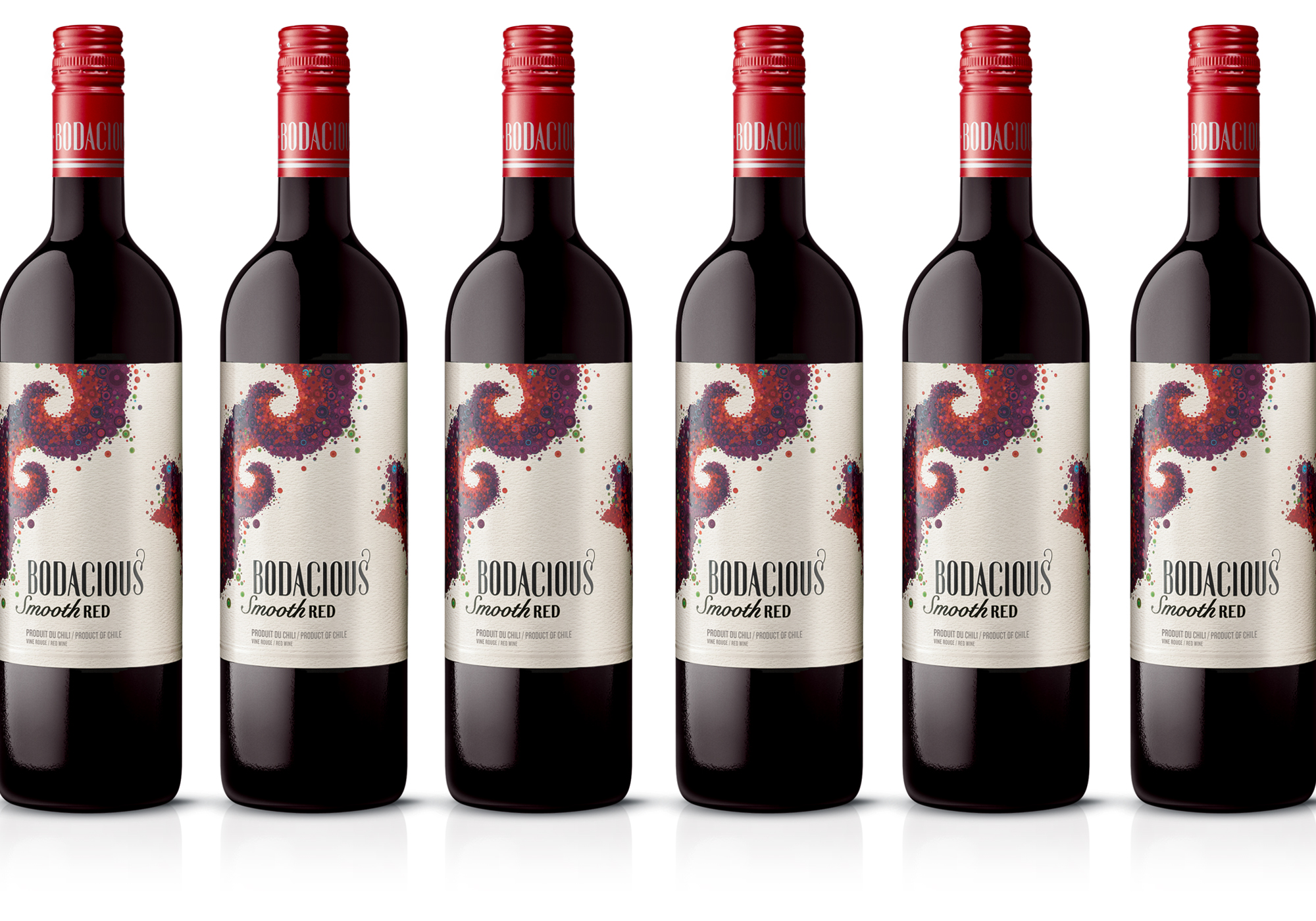 Bodacious Wines Label Design | Dossier Creative | Boldly Filling the new Product Pipeline