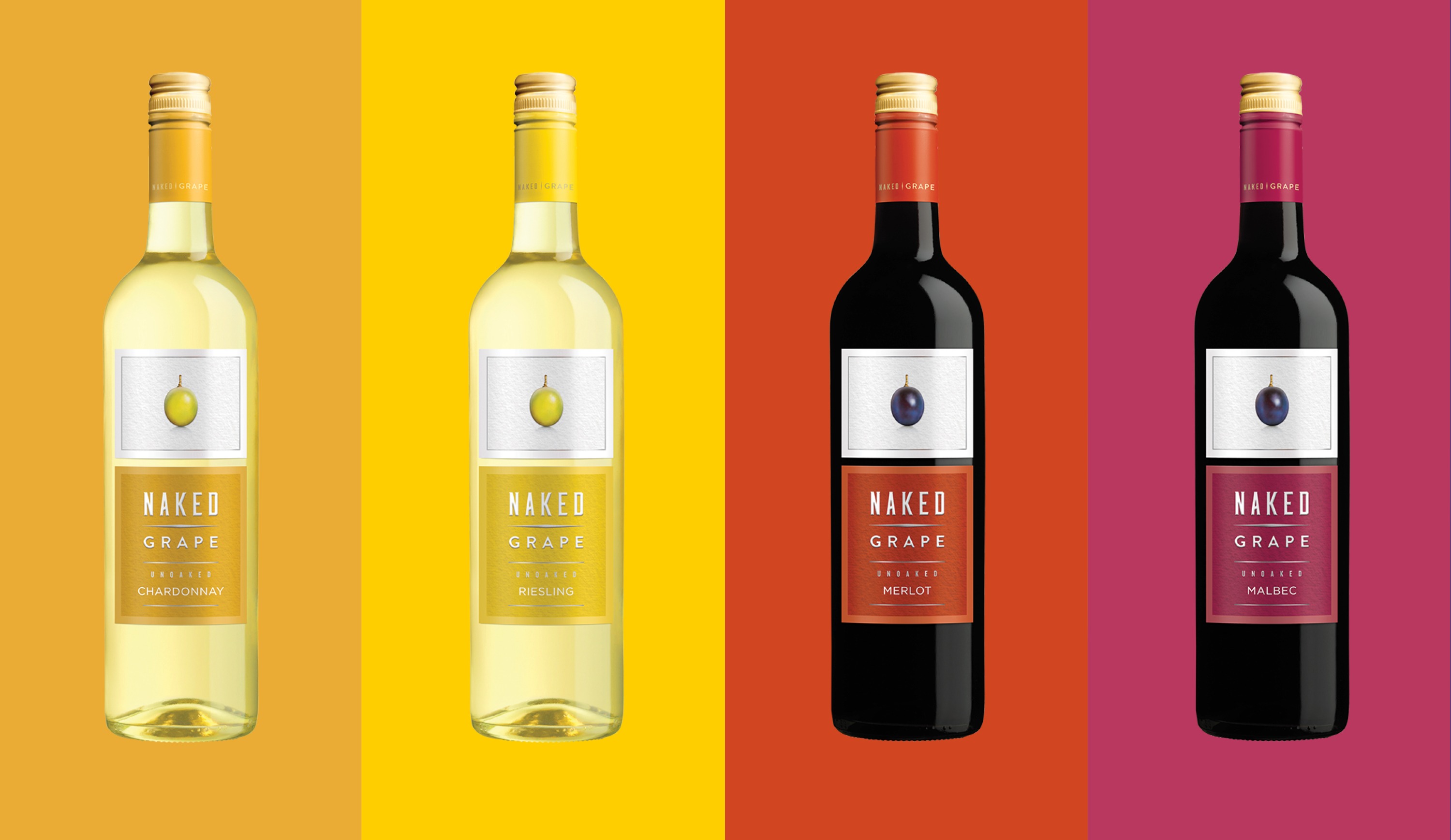 Naked Grape Wine Labels | Dossier Creative | Iconic Wine Rebrand