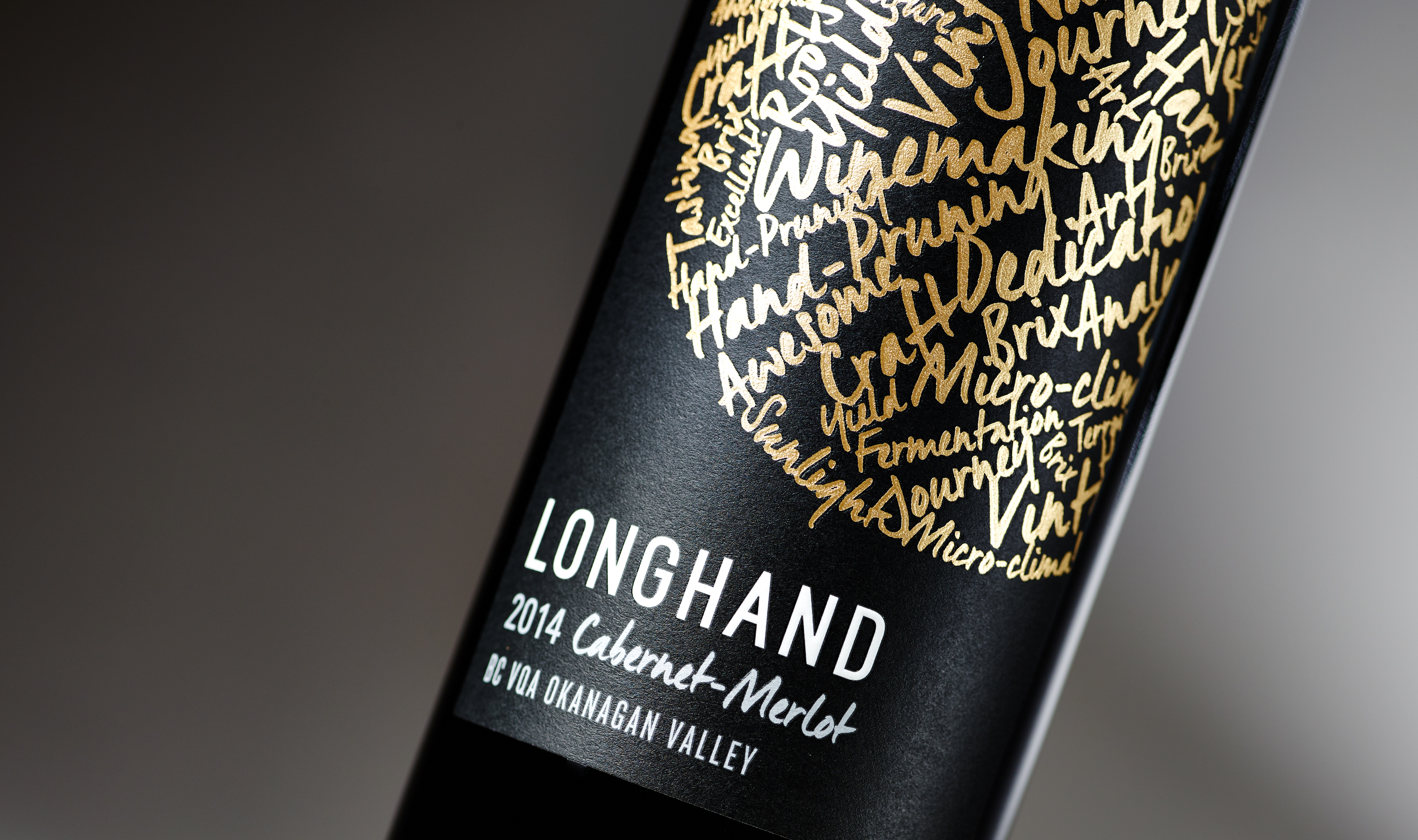 Longhand Wines Cabernet Merlot | Dossier Creative | Traditional Art of Winemaking