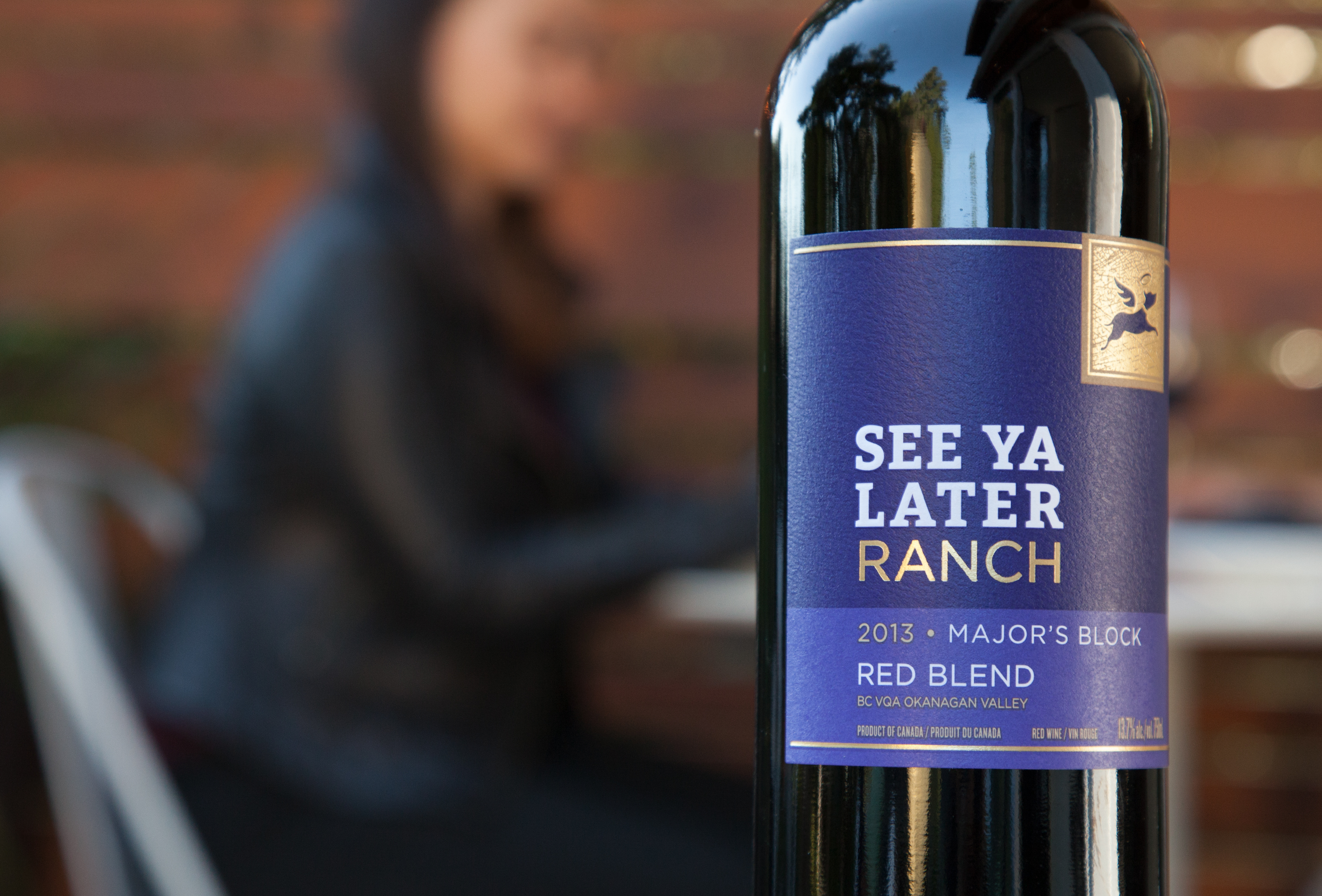 See Ya Later Ranch Wine Red Blend Label Design | Dossier Creative | Winery Love Story Rebrand