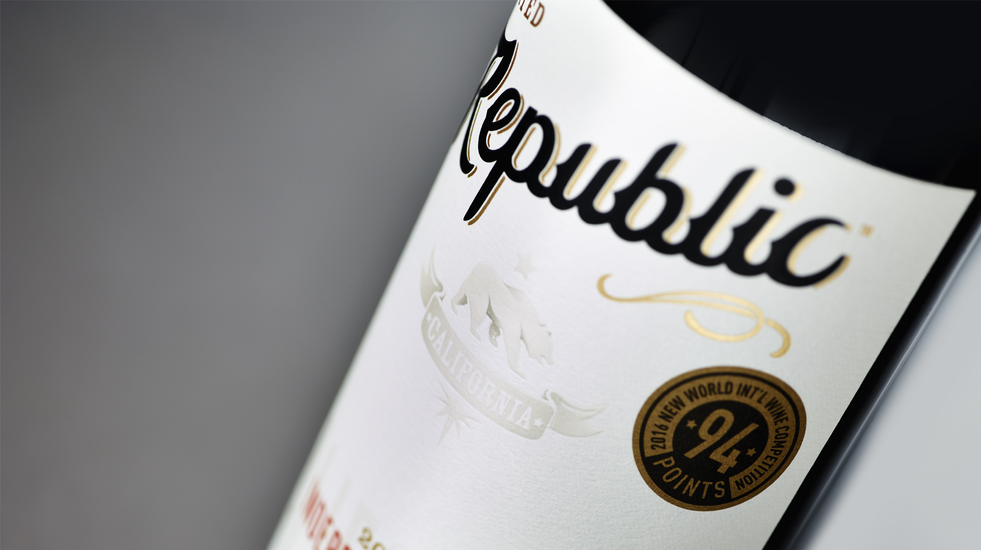 Republic Wine Label Design | Dossier Creative | Independent Brand