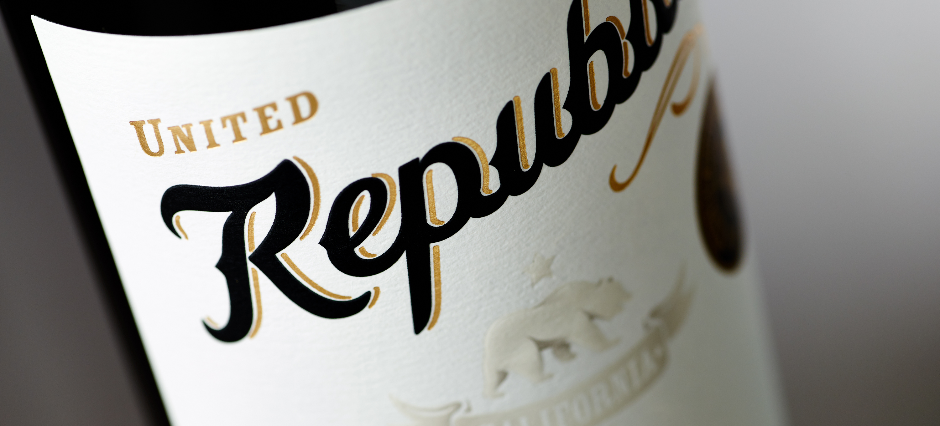 Republic Wine Label Design | Dossier Creative | Independent Brand