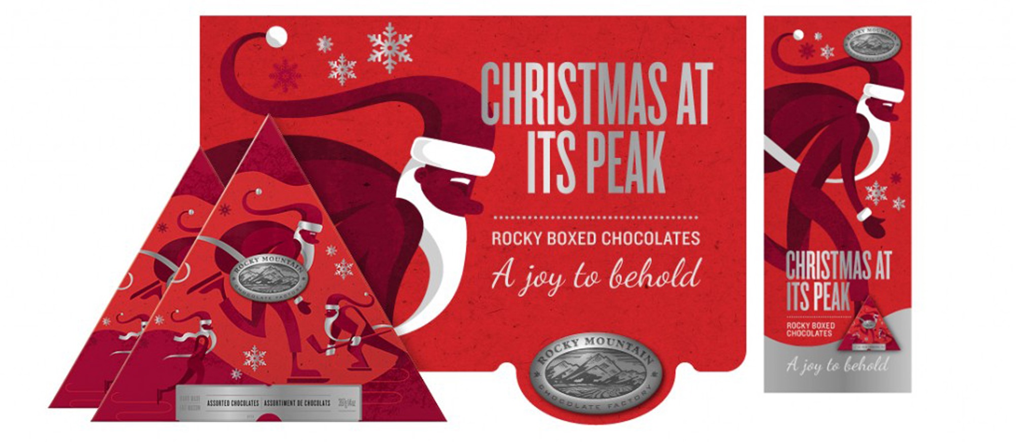 Rocky Mountain Holiday Chocolate Box | Dossier Creative